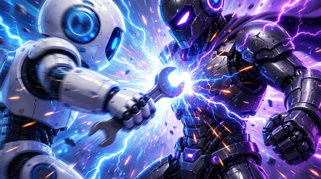 robot battle impact energy disch… 202607051502